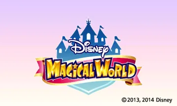 Disney Magical World (Usa)  screen shot title
